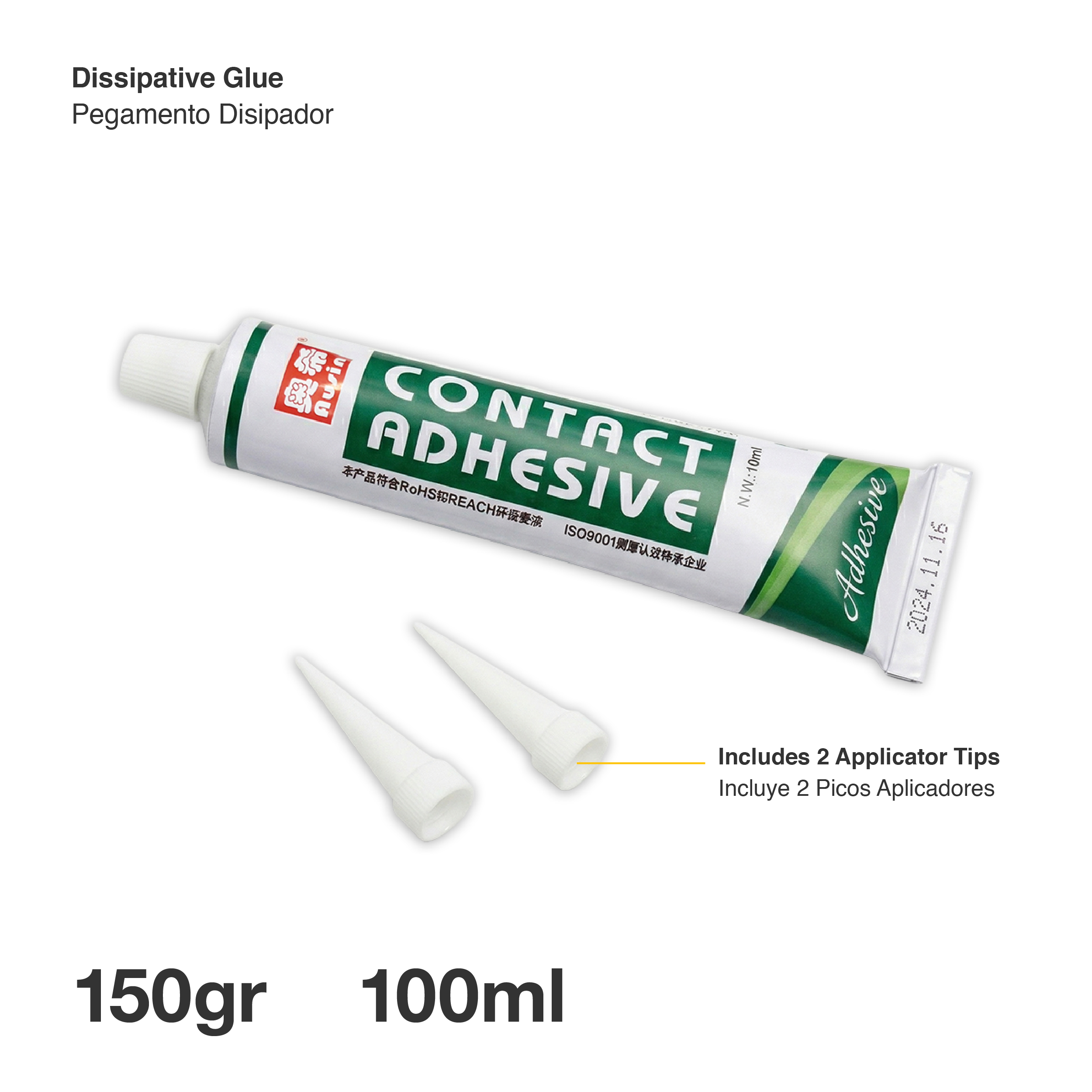 Pegamento Disipador 150gr /100 ml