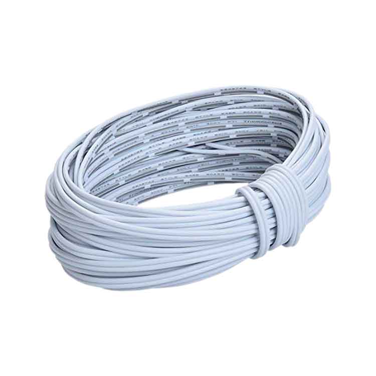 Cable 2 polos de 1mm NR - 2x1mm (18AWG) - x100m, 48V Máx.