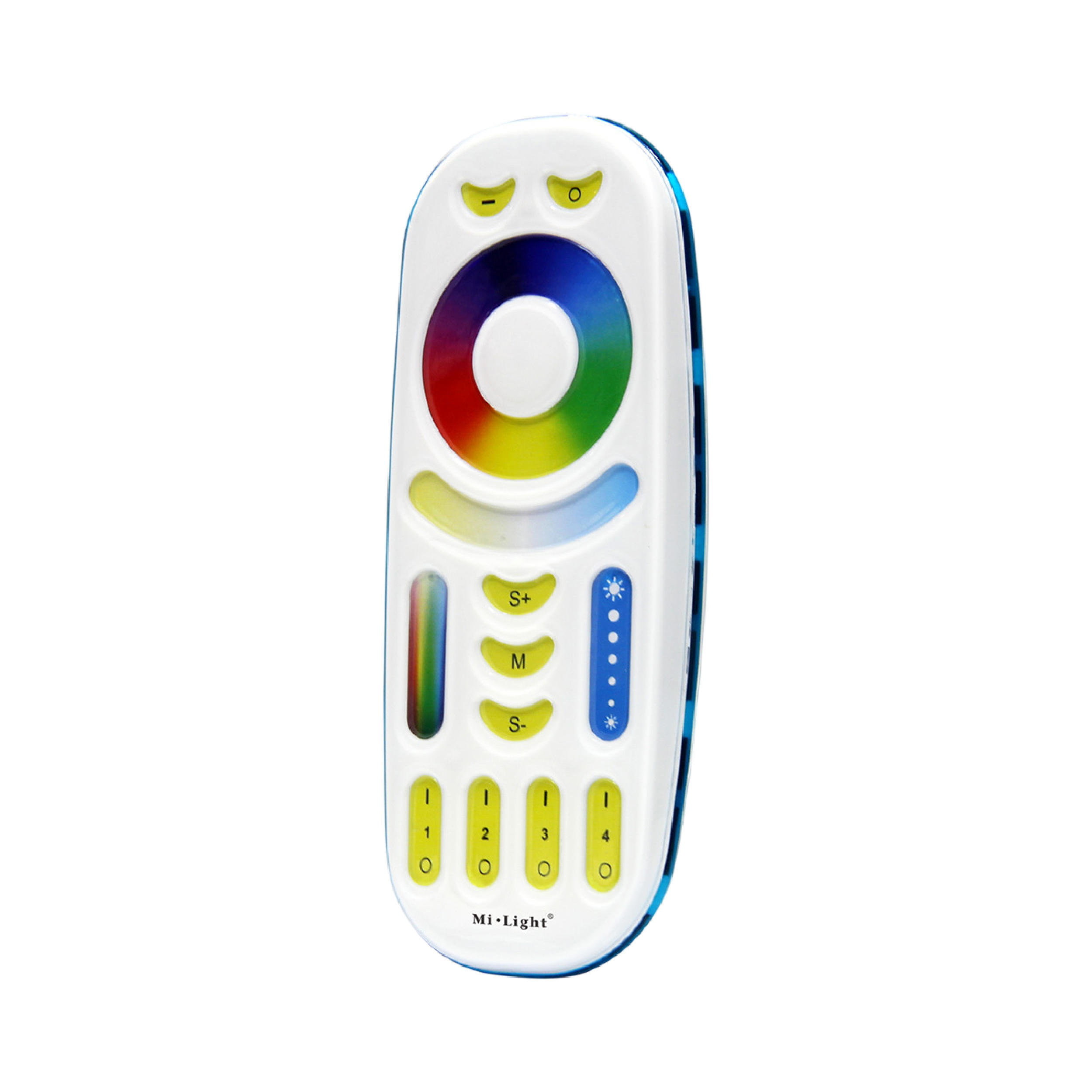Control Remoto RGB+CCT táctil de 4 zonas 3V 2.4 GHz