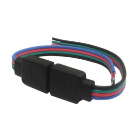 Cable conector de 4 pines para LEDs RGB (multicolor)