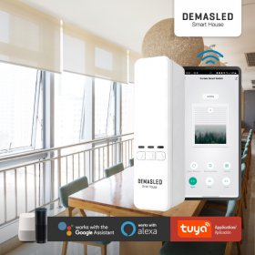 Smart Switch WiFi con Motor para Cortinas 12V 2A