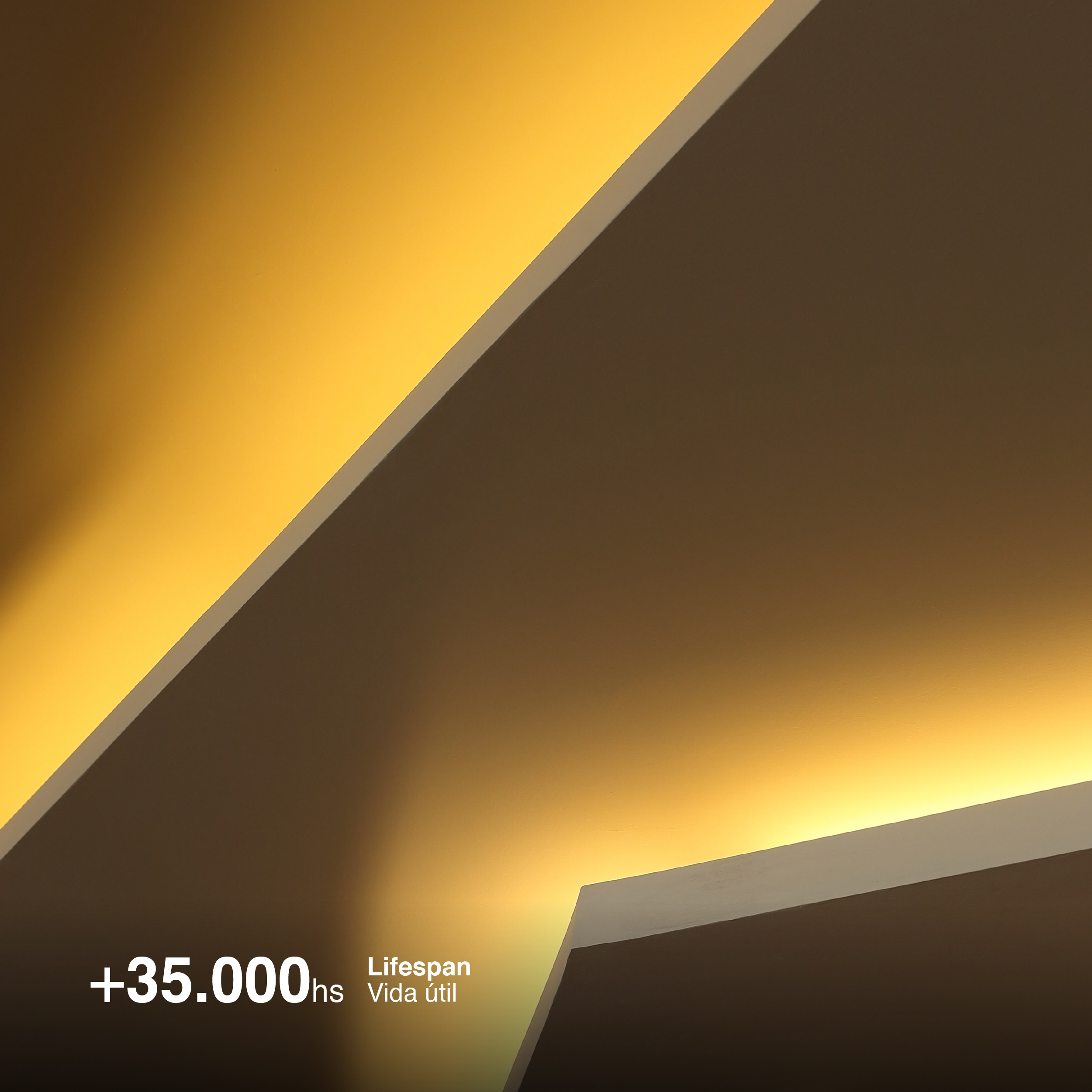 Tira LED COB 24V 11W/m, Blanco superCálido 950lm/m 480 LEDs/m, 8mm, 5m