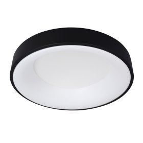 Panel LED Smart Redondo Negro Ø60x9cm 60W 270mA CCT, de Aplicar