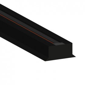 Riel de Iluminación Negro para Track Light de 0,5m de longitud