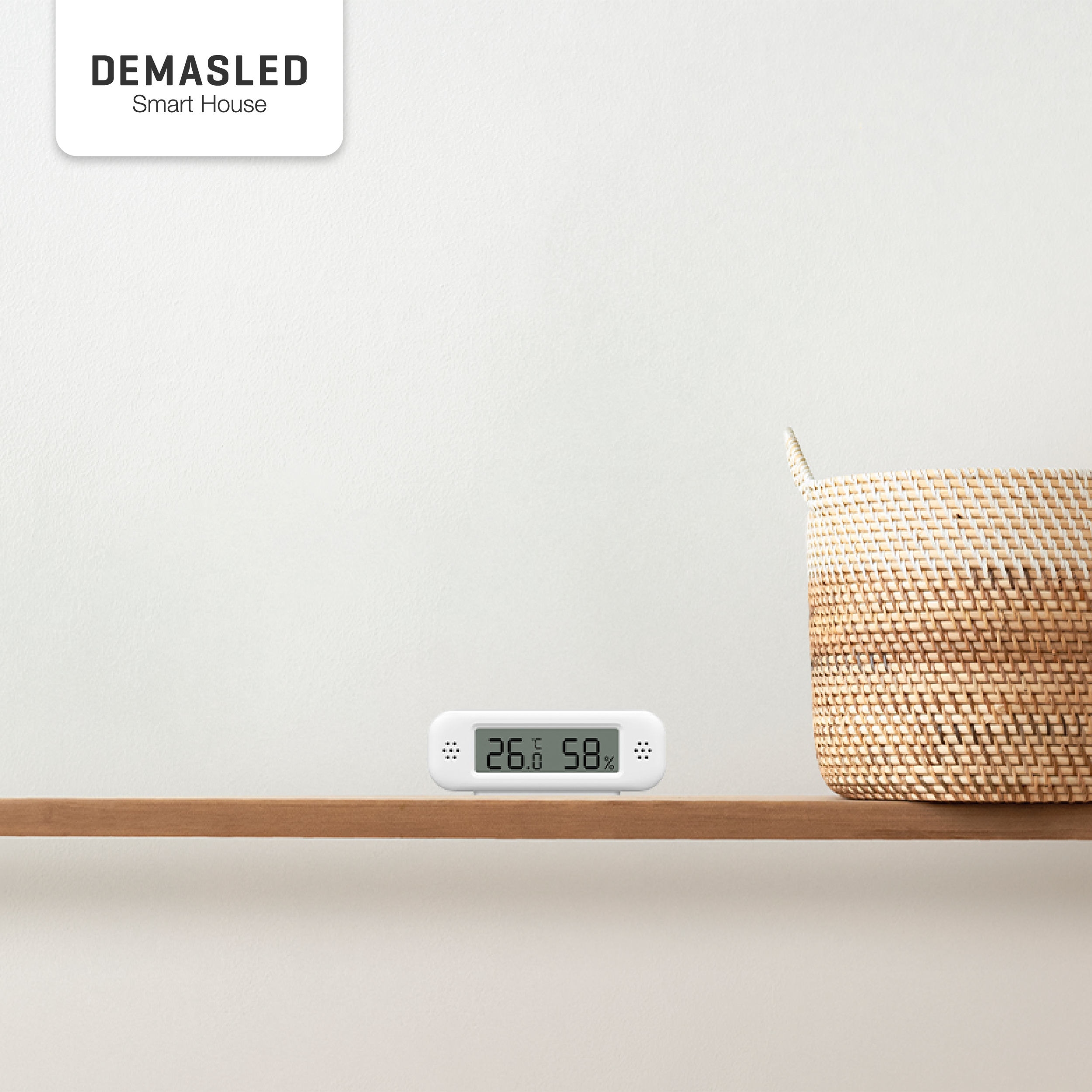 Sensor de Temperatura y Humedad WIFI con Pantalla