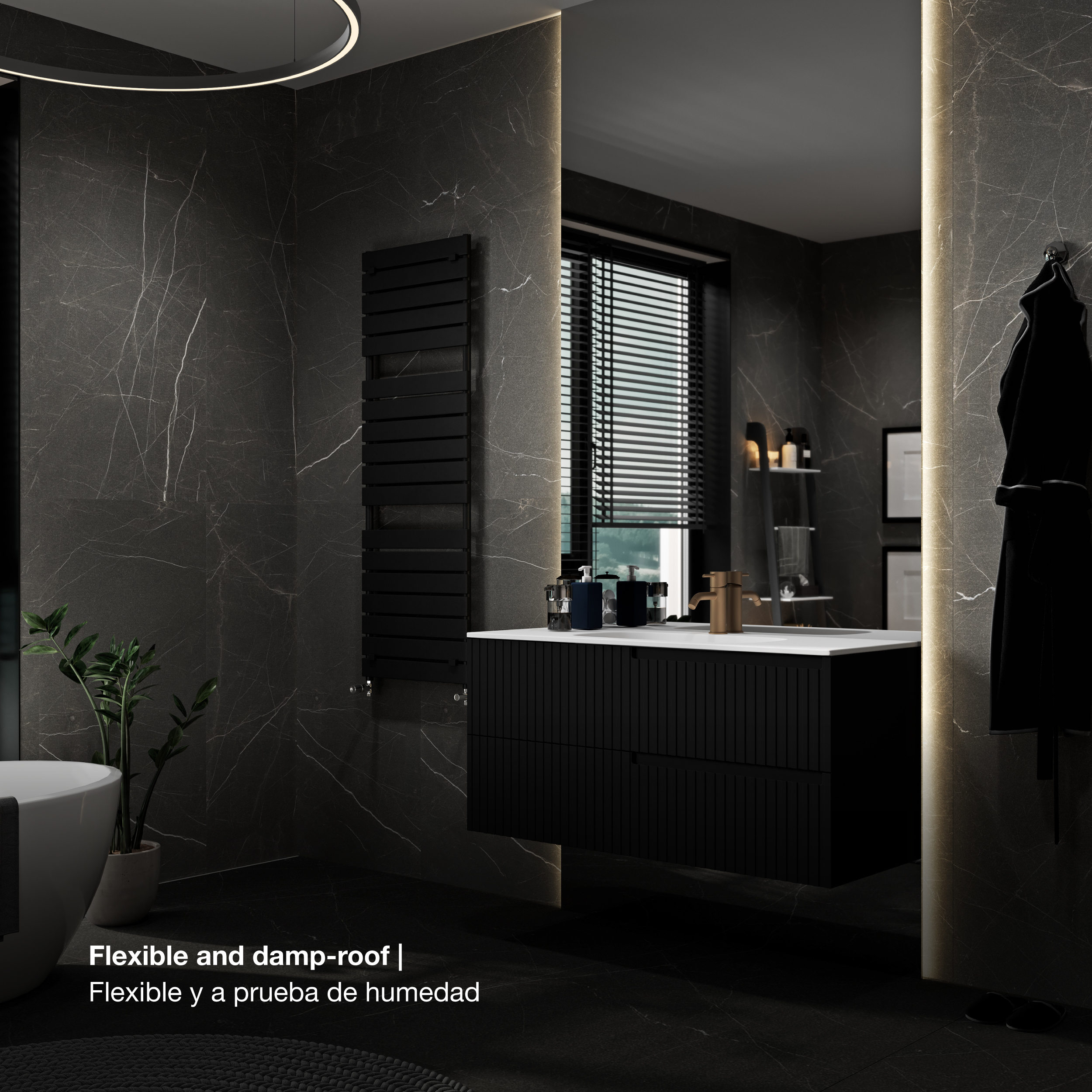 Cable 5 polos de 0.6mm RGBW - 5x0.6mm (22AWG) - 48V Máx. x10m