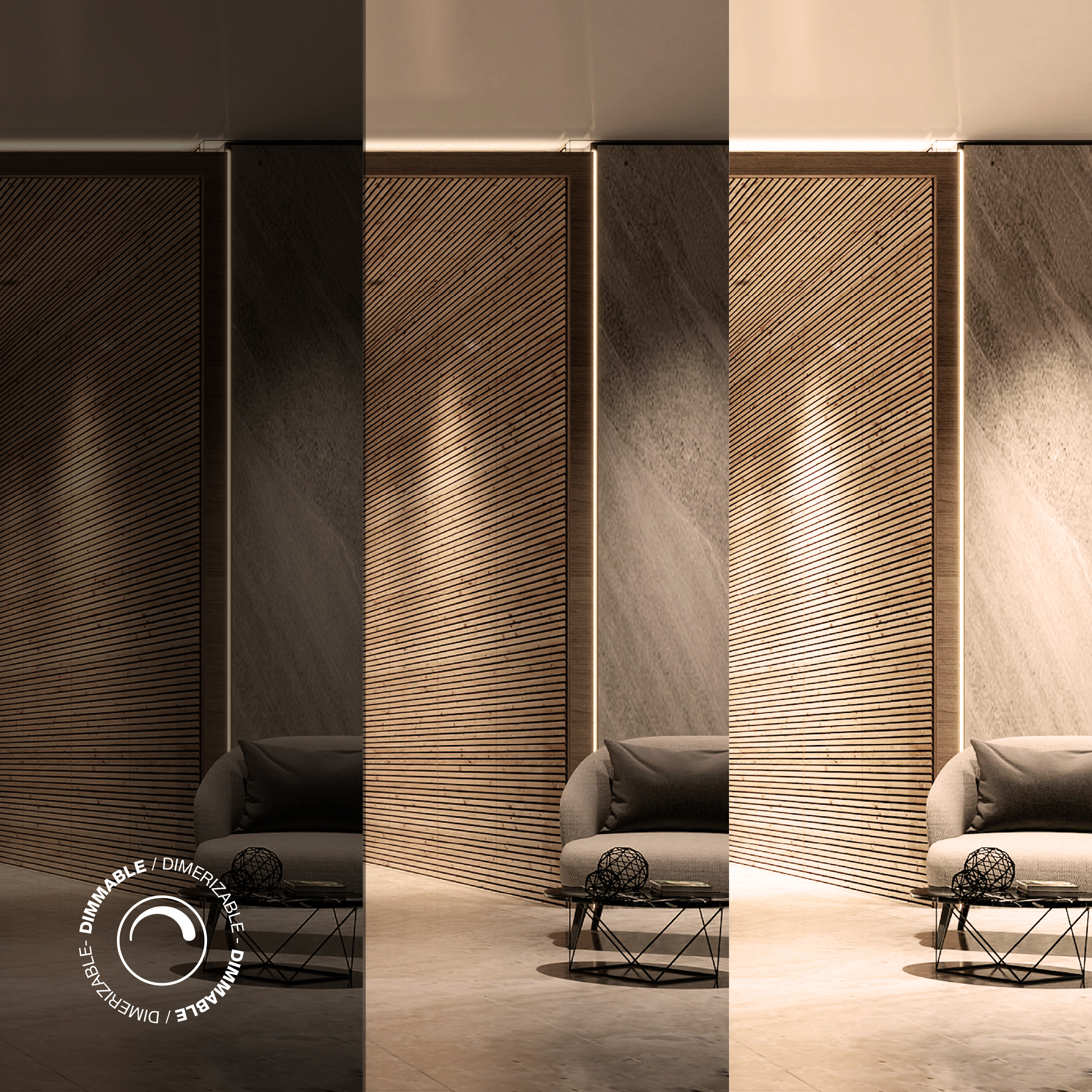 Tira LED COB Programable IC Pixel 24V 11W/m Blanco Cálido 420LEDs/m, 10mm PCB x5m