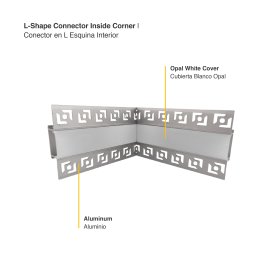 Conector en L Esquina Interior para PER-39