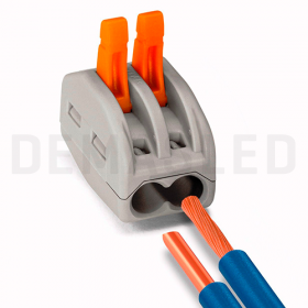 Conector Empalme Fast Clip 2 Polos 