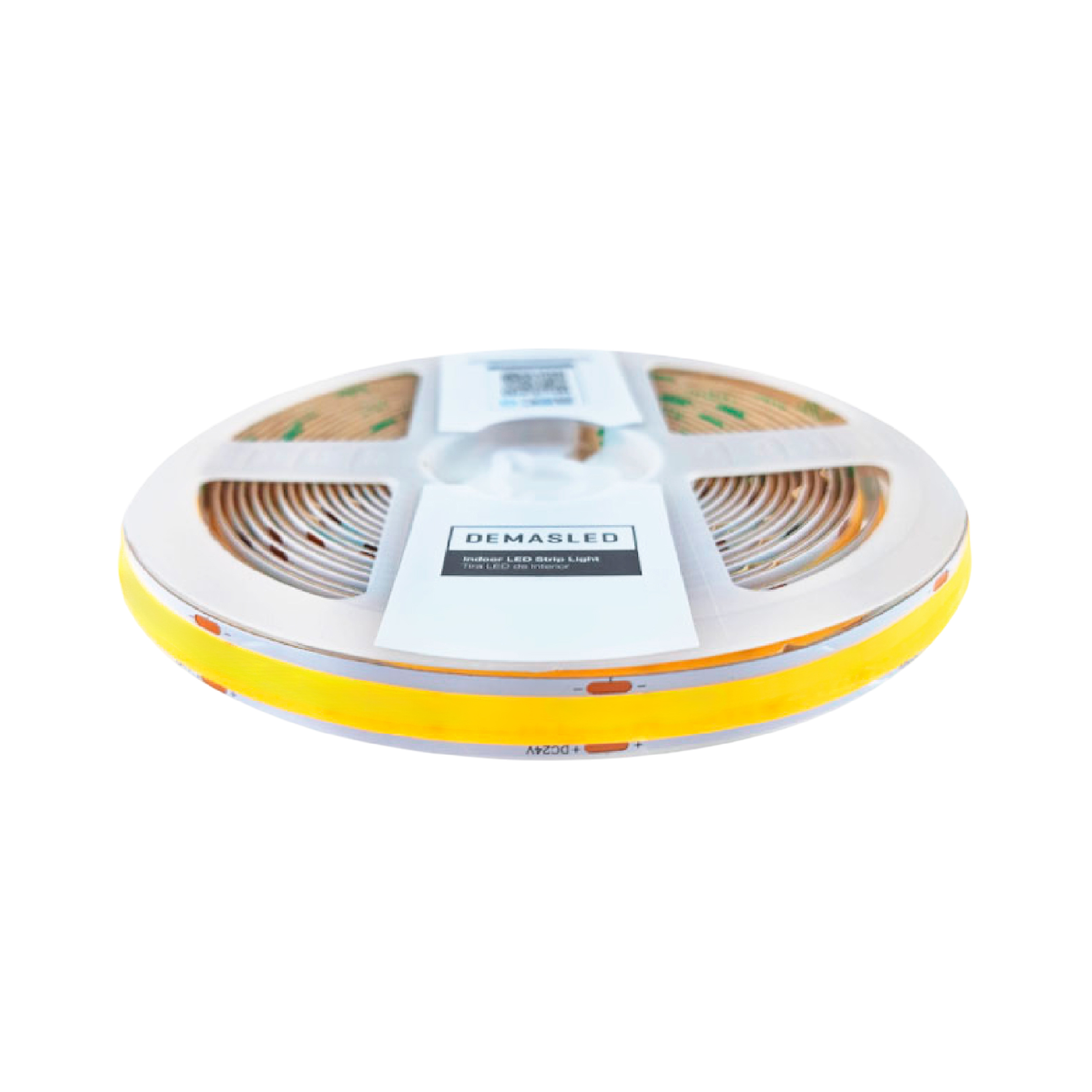 Tira LED COB 24V 25W/m Blanco Neutro 2875lm/m 960 LEDs/m, 15mm PCB IP33 x5m