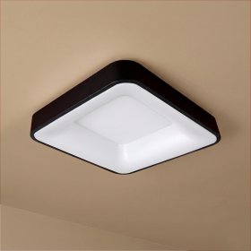Panel LED Smart Cuadrado Negro 50x50x9cm 48W 210mA CCT, de Aplicar