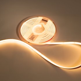 Tira LED COB 24V 11W/m Blanco Cálido 891lm/m 480 LEDs/m 11mm IP68, 5m
