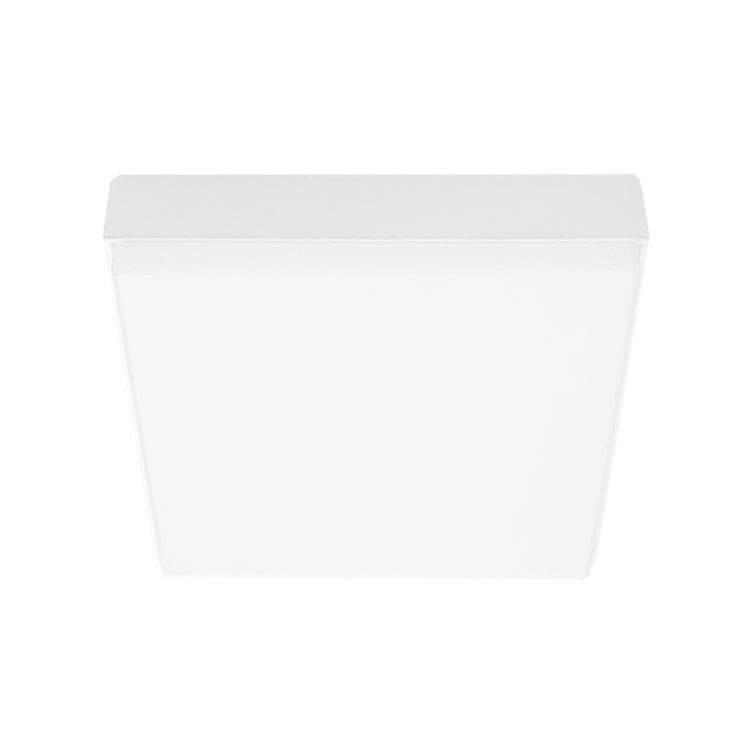 Plafón LED cuadrado FRAMELESS de 22x22cm 42W 3570lm Frío, Aplicar