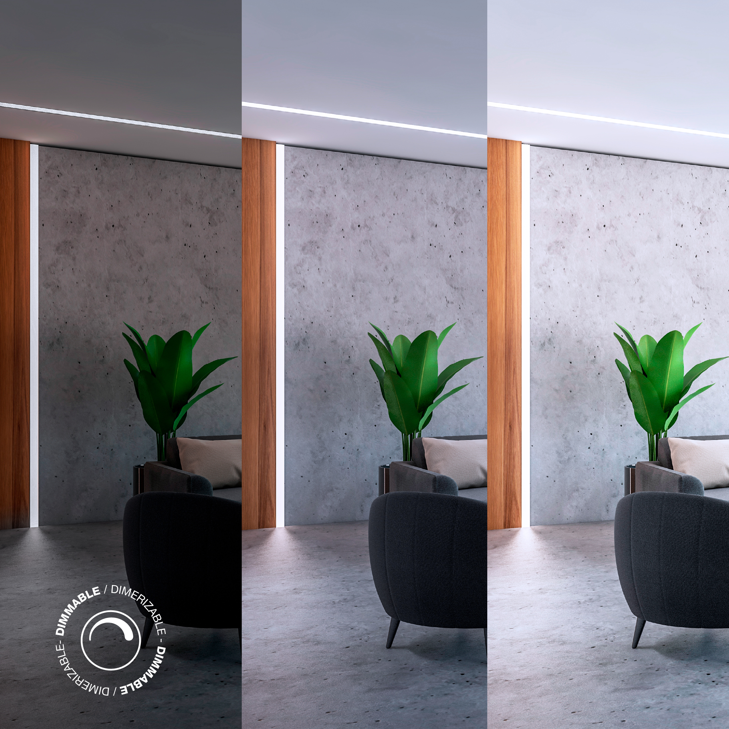 Tira LED SMD2835 12V 12W/m, Frío 1200lm/m 120 LEDs/m, 8mm PBC, 5m