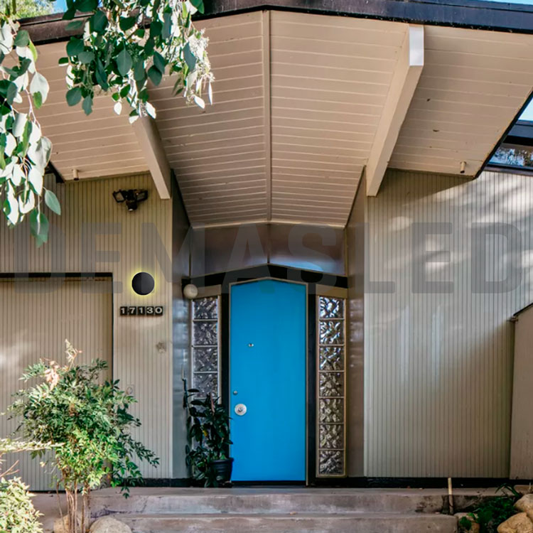 Aplique Exterior MOON LED 12W Blanco Neutro 15cm 450lm 85-265V