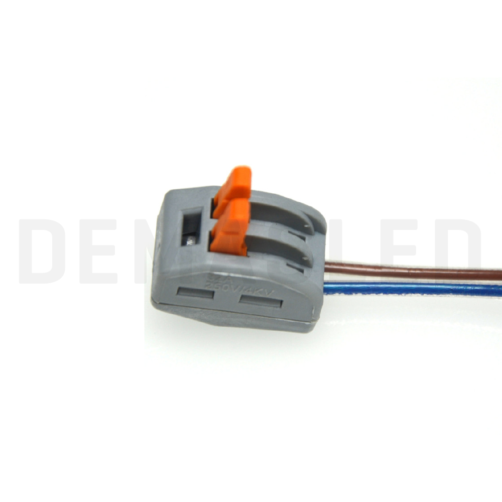 Conector Empalme Fast Clip 2 Polos 