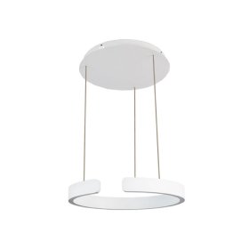 Lámpara LED Suspendida Blanco, Ø40x52cm, 28W CCT Variable 3000-6500K