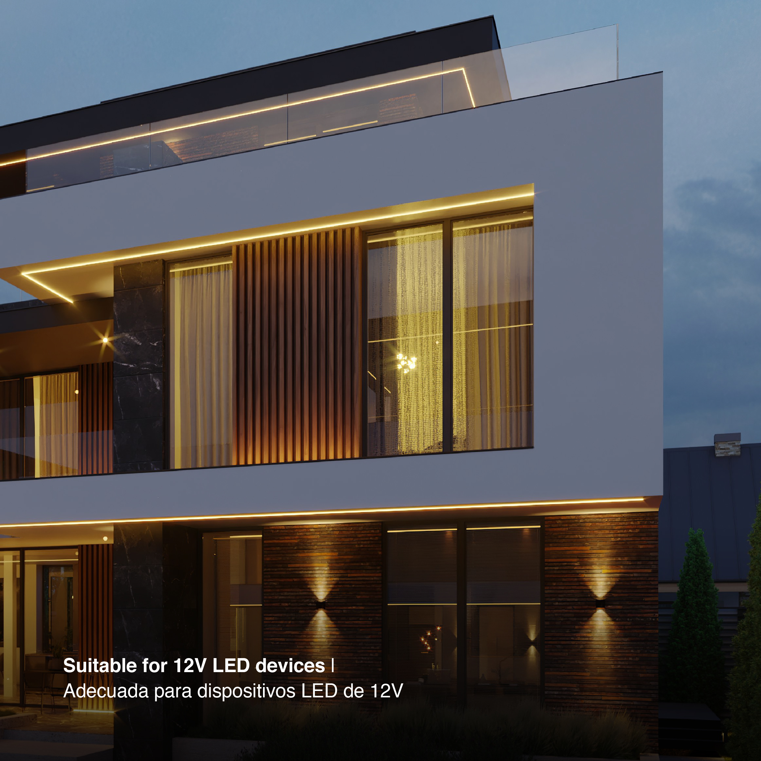 Fuente Switching 12V 12.5A 150W, 180-264VAC Exterior IP67