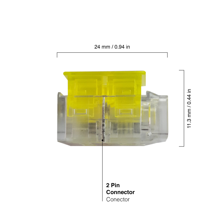Conector de Conexión Rápida 2 Entradas para exterior