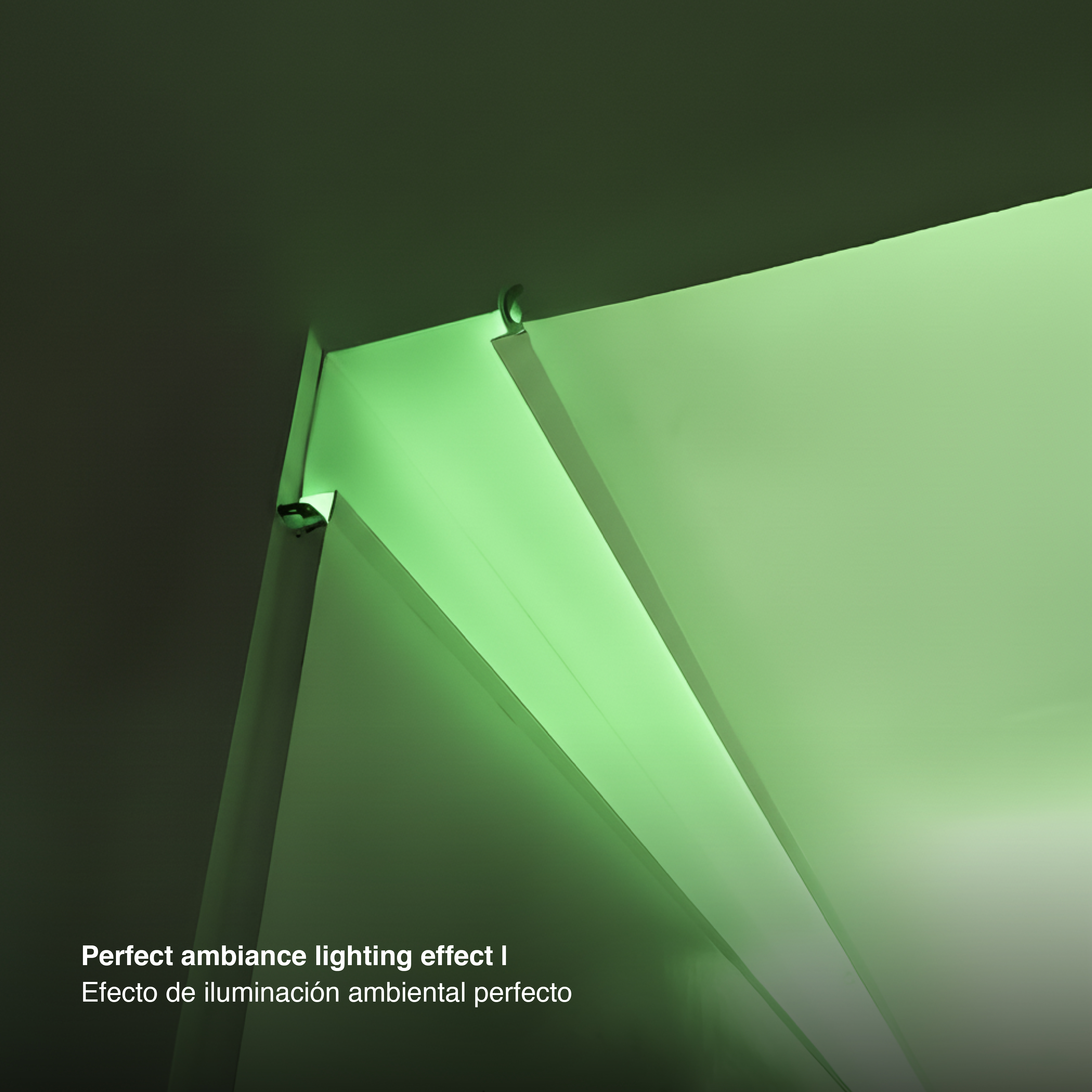 Perfil de Aluminio con Ala para Embutir, Anodizado Difusor 120x19mm, con Cover Opal Blanco x2.5m 