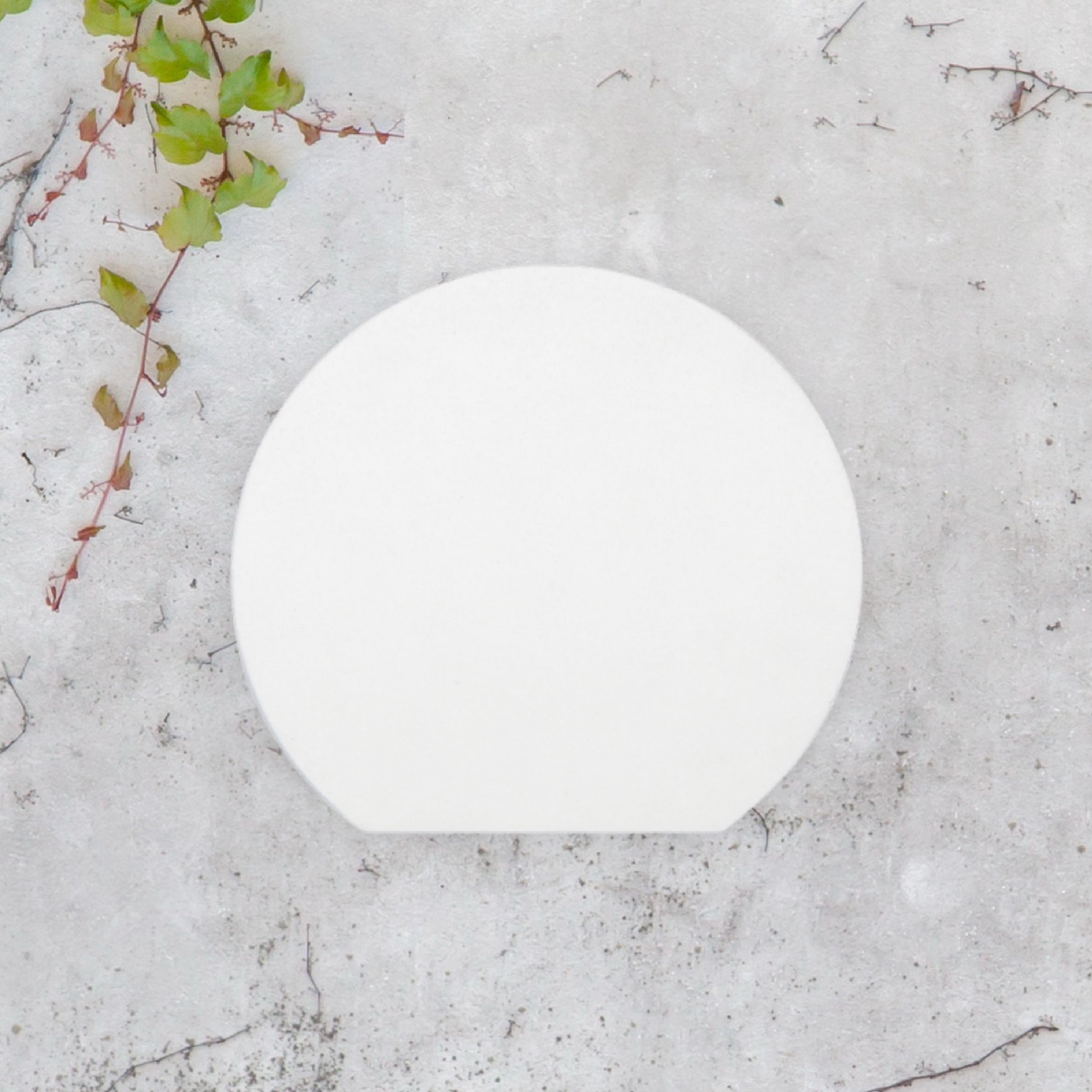 Aplique LED Exterior de Pared Semicircular 7W IP65 Blanco 15cm 220V Blanco Neutro