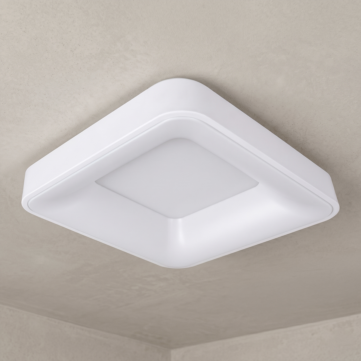 Panel LED Smart Cuadrado Blanco 60x60x9cm 60W 270mA CCT, de Aplicar