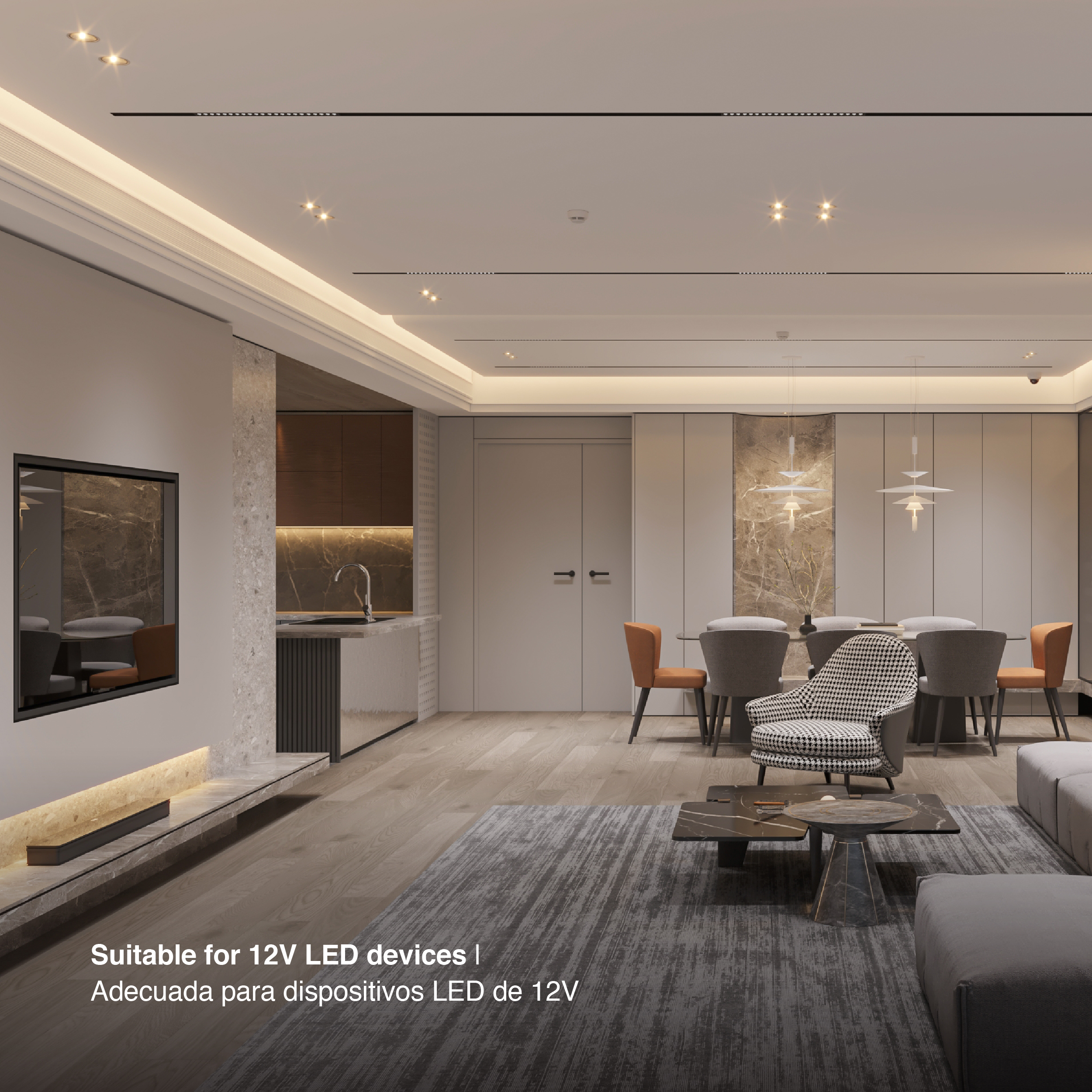 Fuente de Alimentación Switching SLIM 12V 60W 5A - Interior