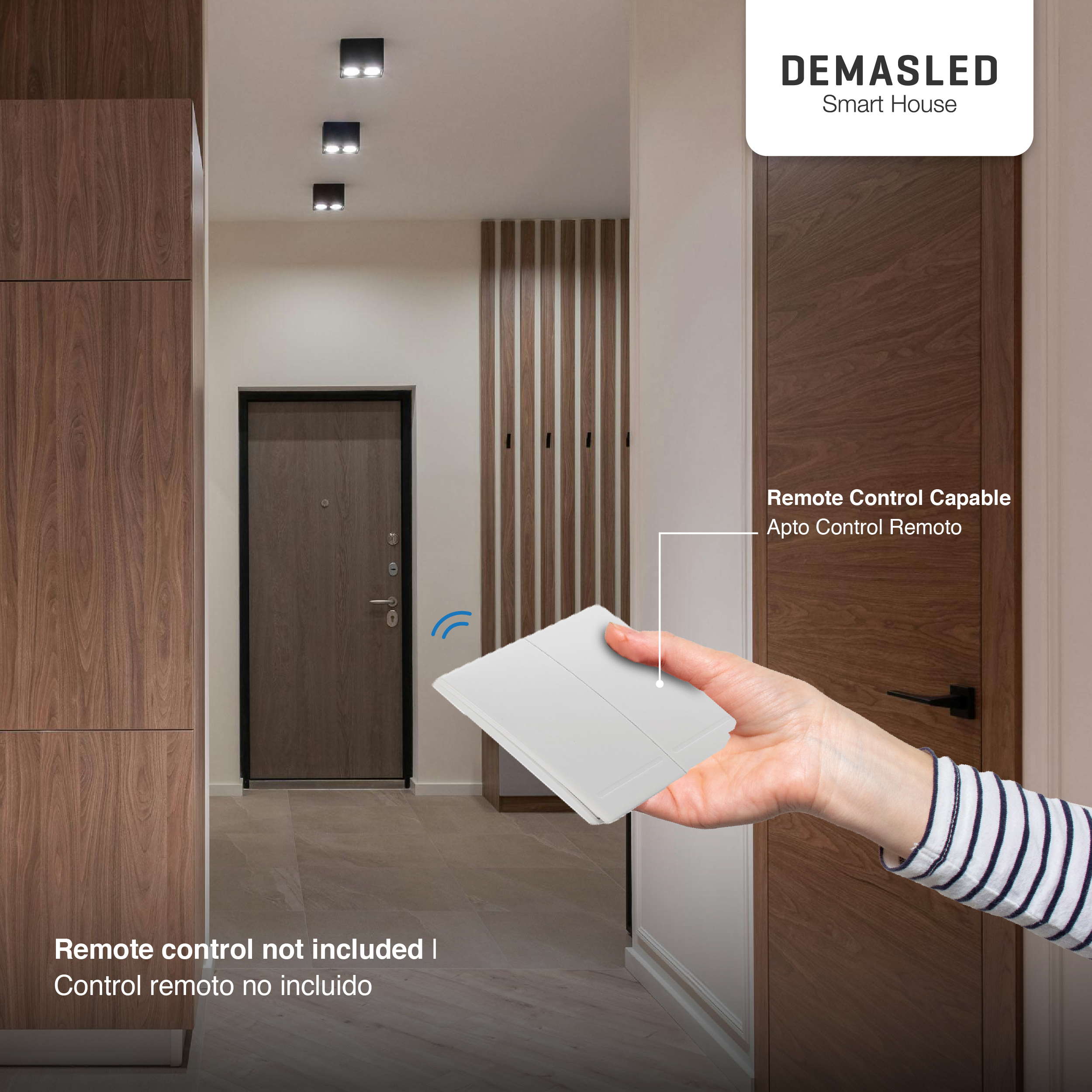 Mini Smart Switch WiFi+RF 1 Canal 90-250Vac 50-60Hz 10A max 2.4GHz