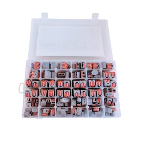 Kit de Conectores Empalme Fast Clip 2, 3, 4 y 5 polos x188 piezas