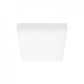 Plafón LED Cuadrado FRAMELESS de 17x17cm 22W 1870lm Blanco Cálido, De Aplicar
