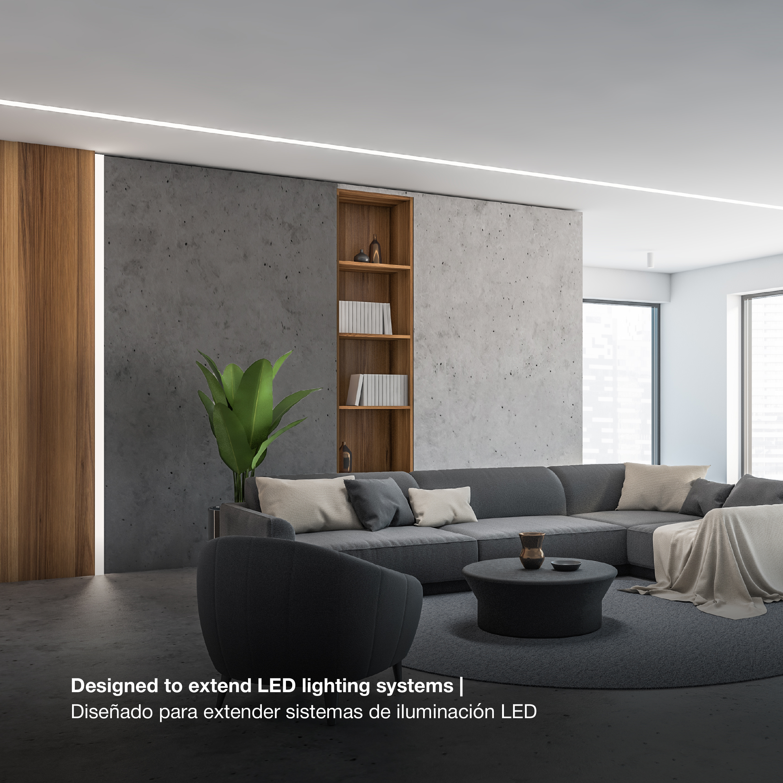 Cable 18 AWG para LED Monocromático, Transparente, 25m, 48V Máx. 