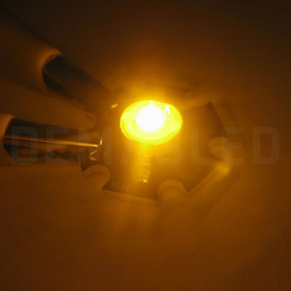 LED High Power, Amarillo 595nm 100lm, 2.4-2.8V 3W 700mA
