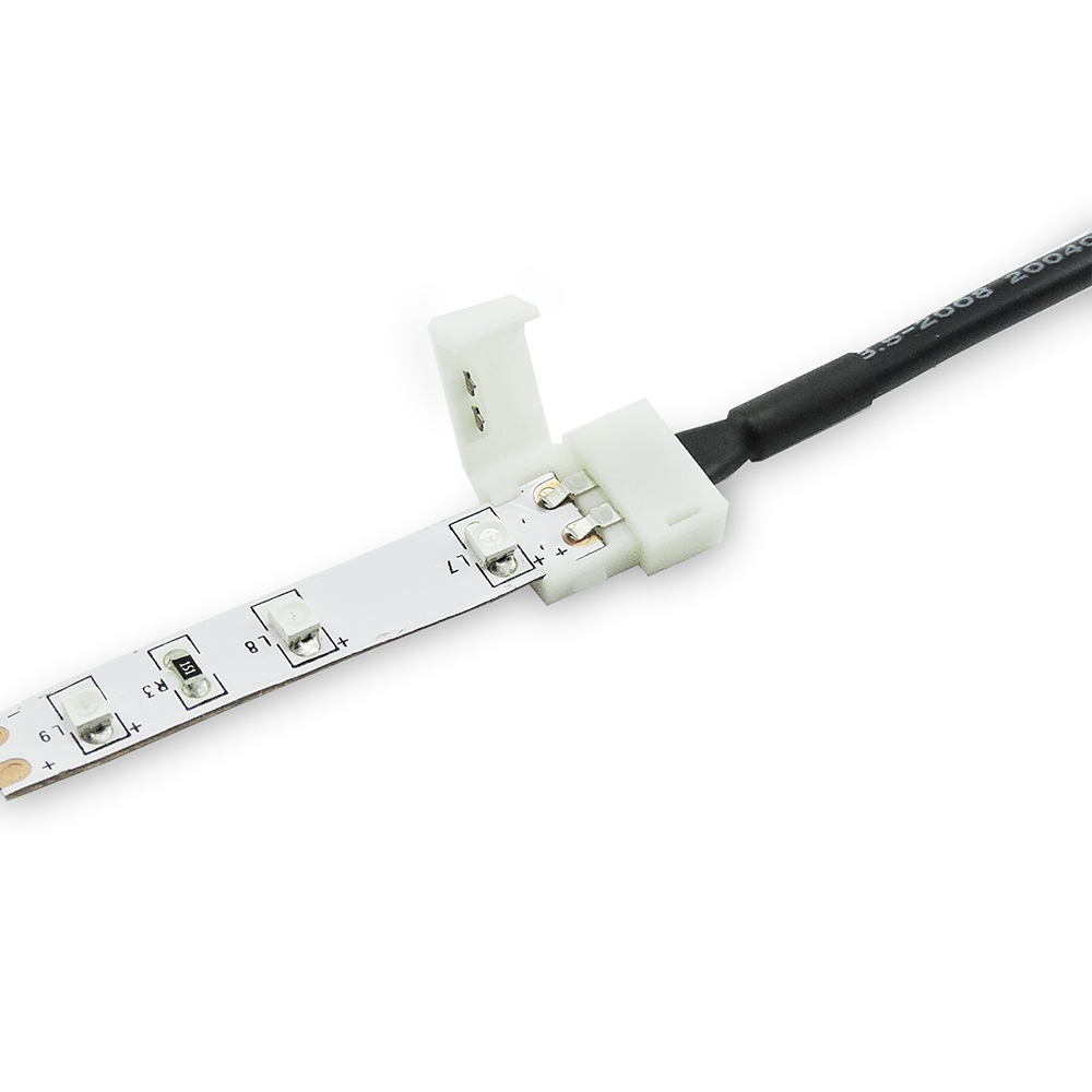 Conector con Adaptador para Fuente, tiras SMD3528 monocromáticas