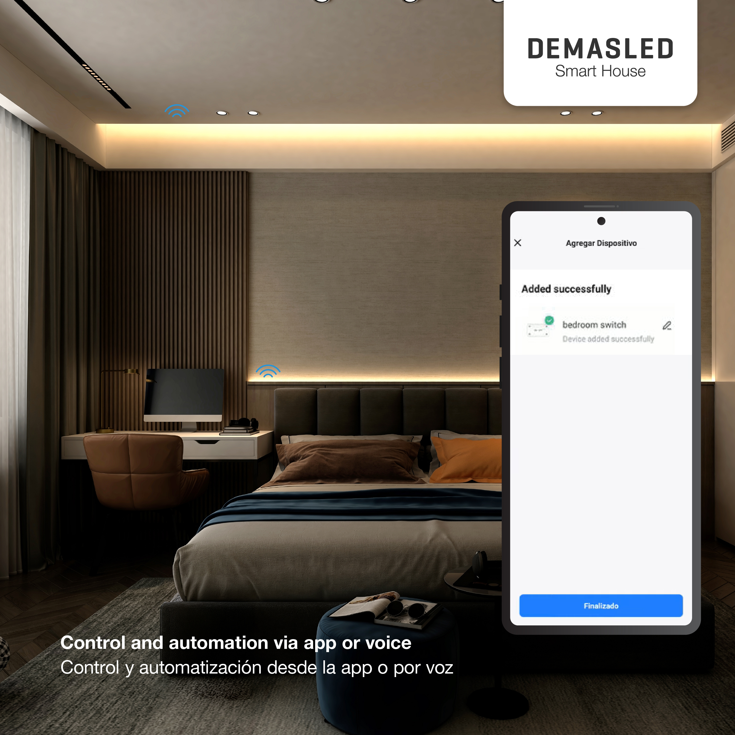 Receptor WIFI Monitoreo de Consumo Eléctrico 10A