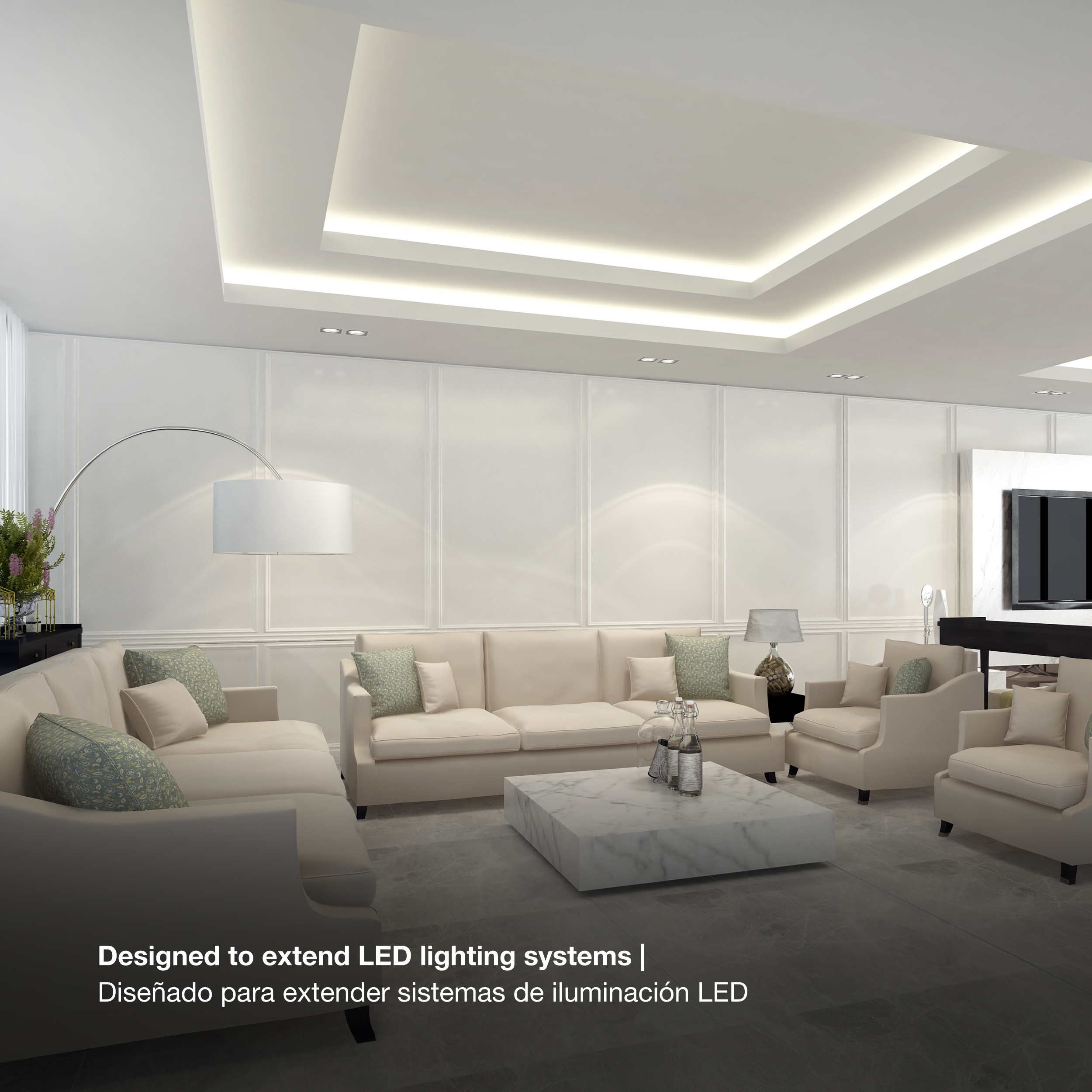 Cable de 24 AWG para LED Monocromático, 0.5mm, 48V Máx. x 100 m