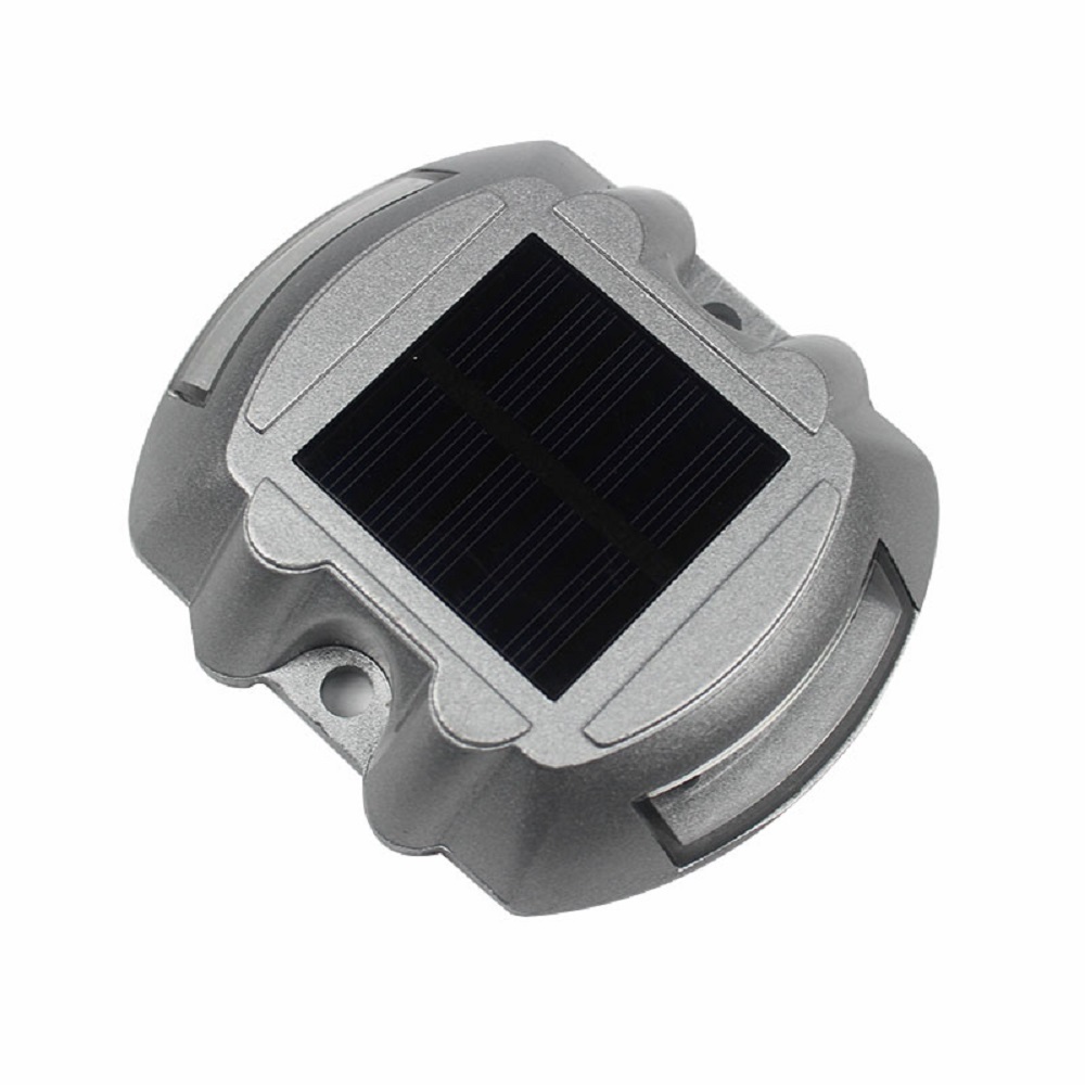 Tacha Vial Solar LED, Intermitente, 2.5V 2W, Blanco Frío 9lm IP65
