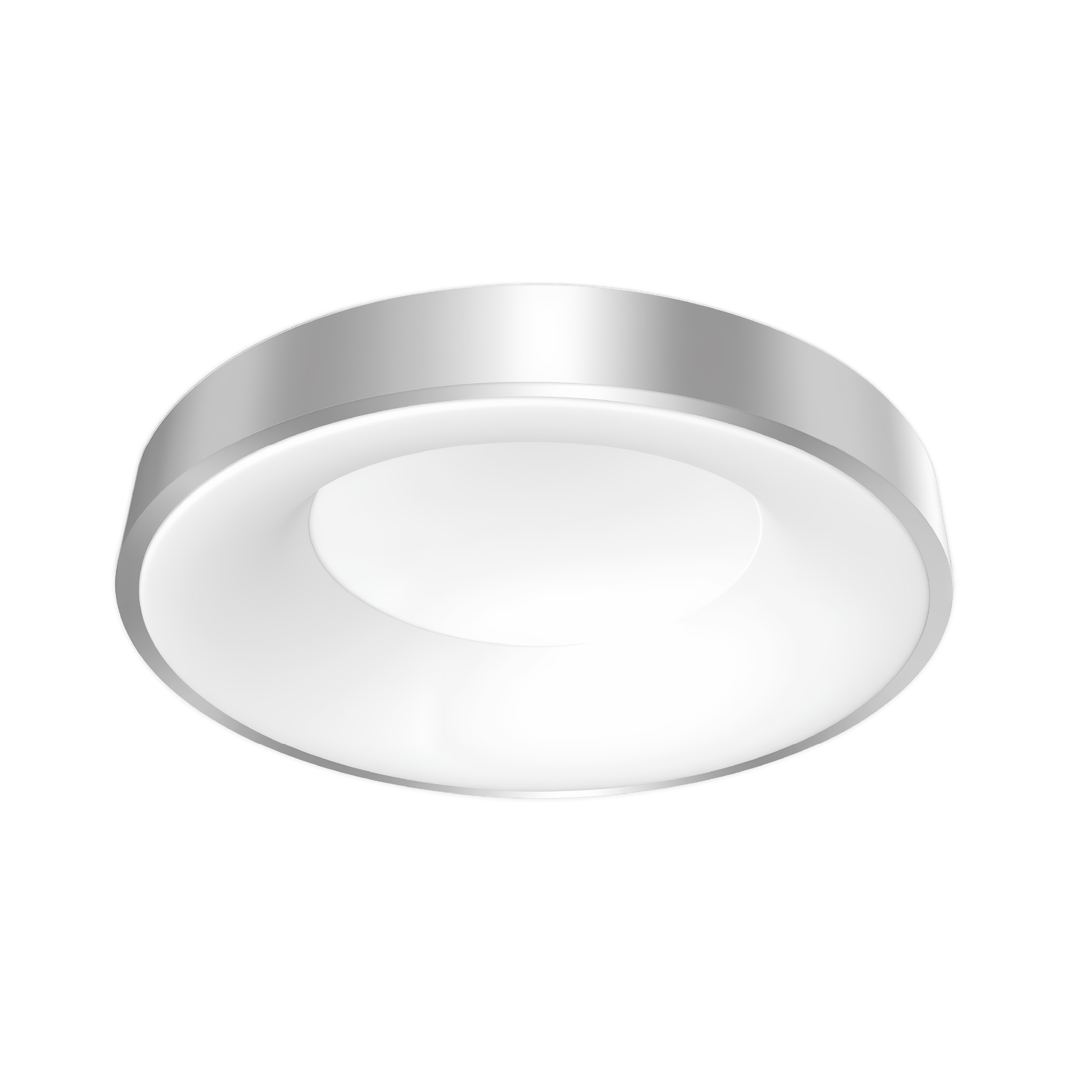 Panel LED Smart Redondo Níquel Ø38,2x9cm 32W 140mA CCT, de Aplicar