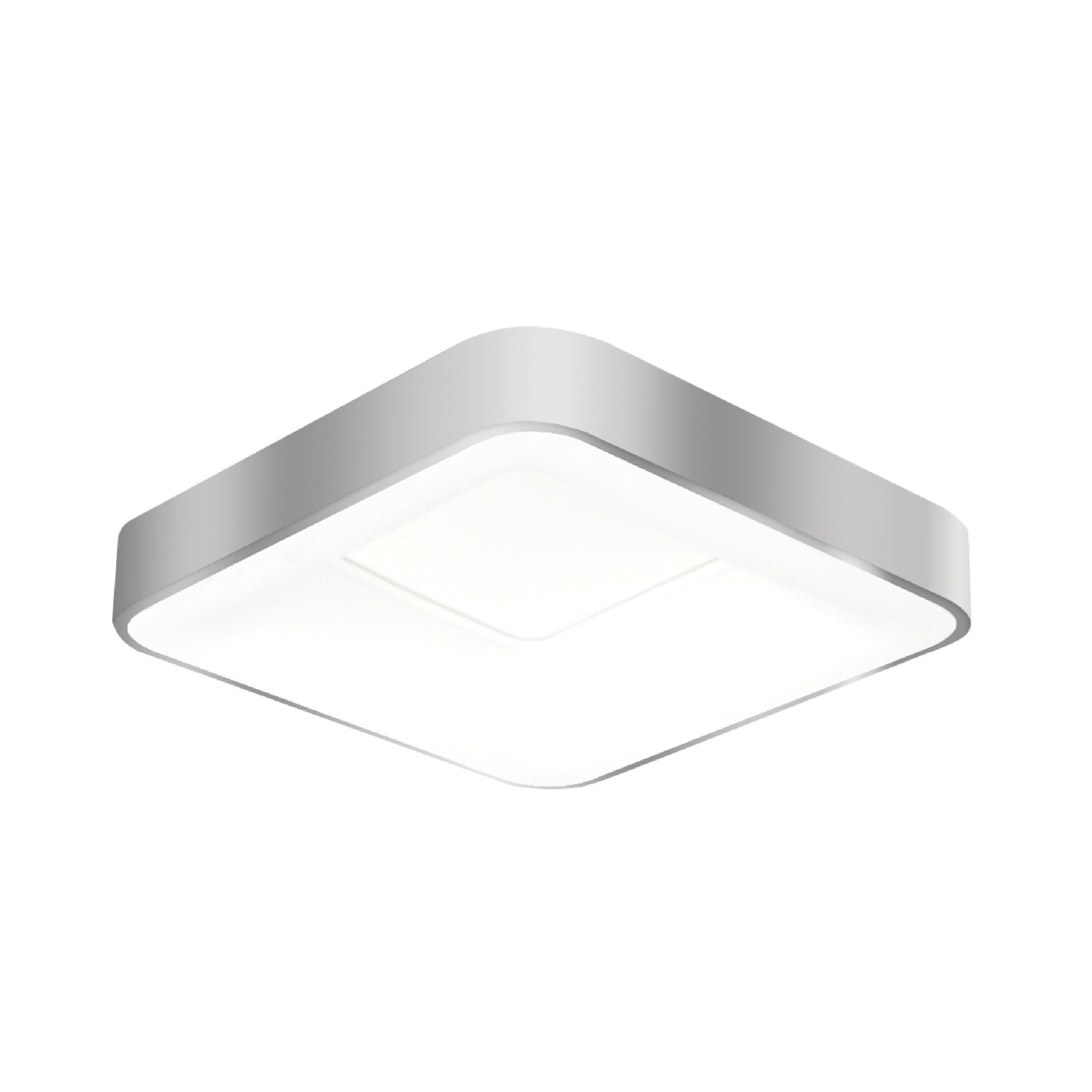 Panel LED Smart Cuadrado Níquel 50x50x9cm 48W 210mA CCT, de Aplicar