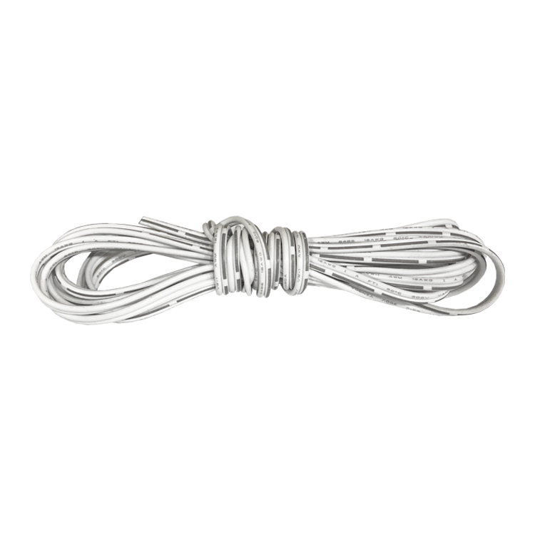 Cable 2 polos de 1mm NR - 2x1mm (18AWG) - x100m, 48V Máx.