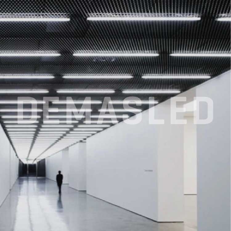 Perfil de Aluminio Linear 75x50mm Blanco, Cover Opal Blanco x2m