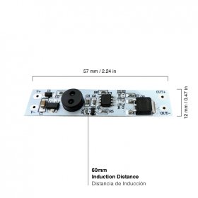 Controlador de Proximidad Gradual 2 Segundos
