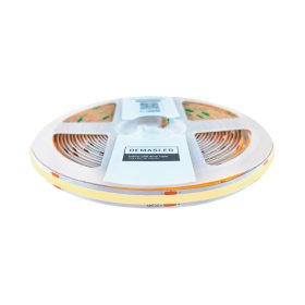 Tira LED COB 24V 11W/m, Blanco Frío 1100lm/m 480LEDs/m, 8mm, 5m