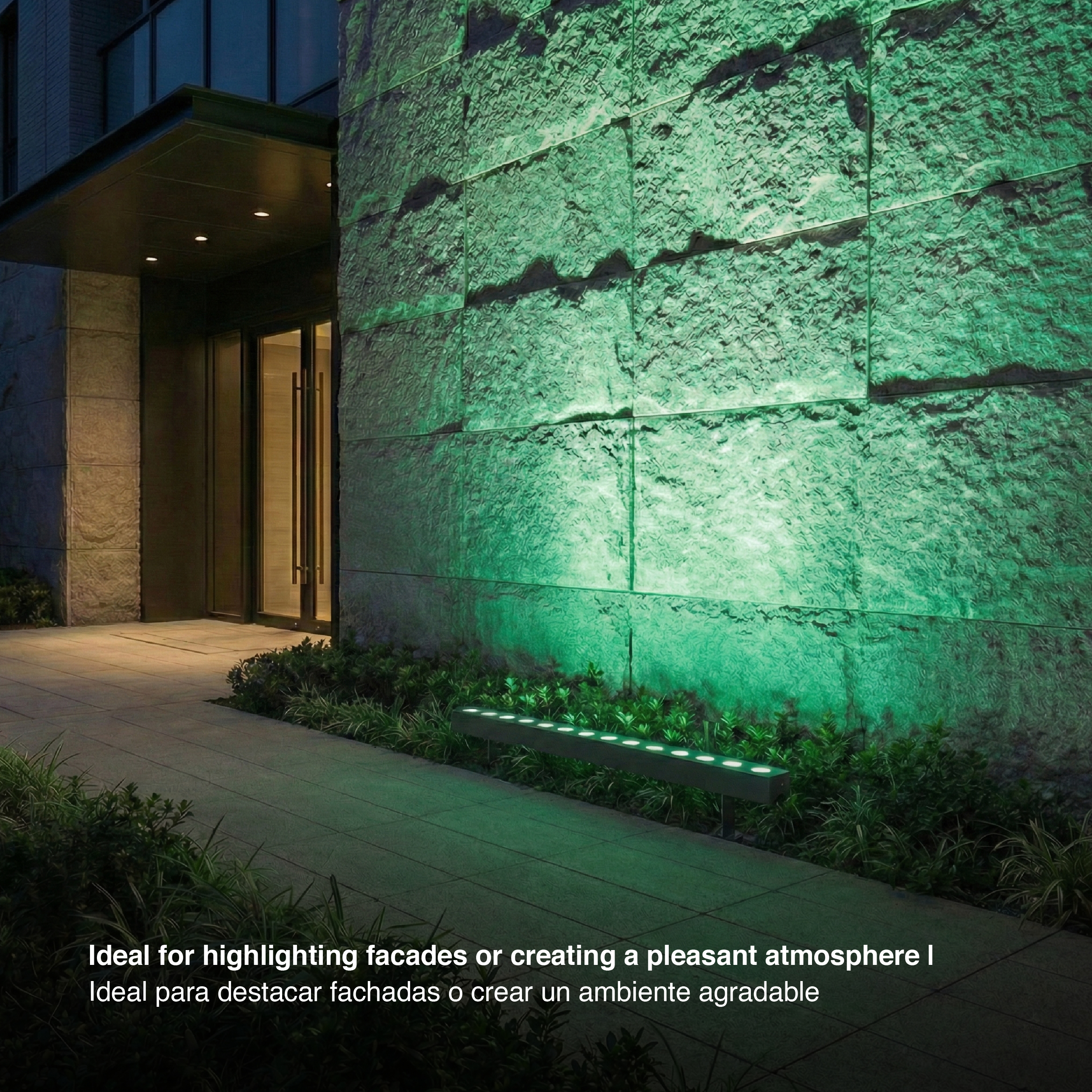 Bañador LED 36W 24VDC RGB IP65,1m