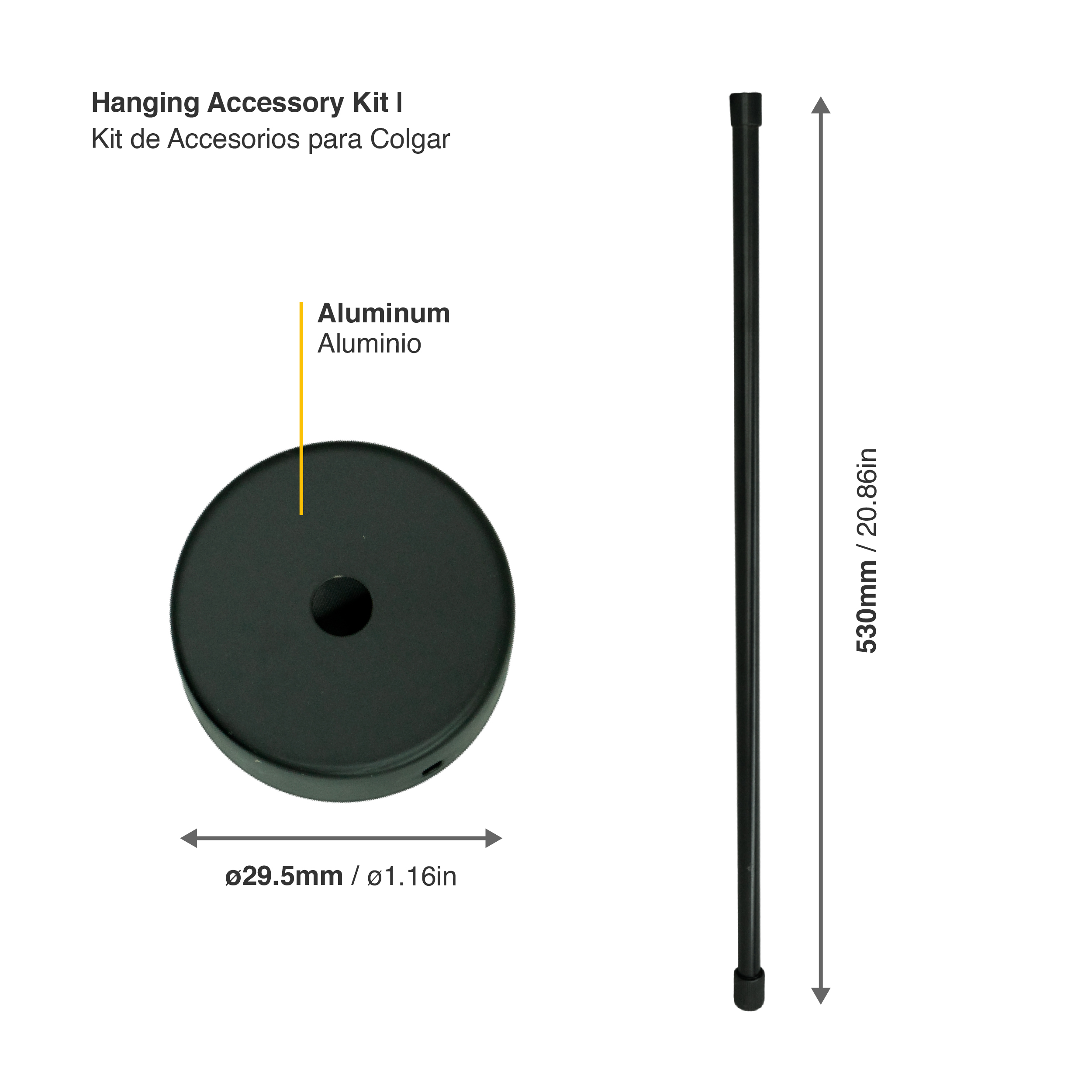 Kit de Accesorios para Colgar para tex-11/12