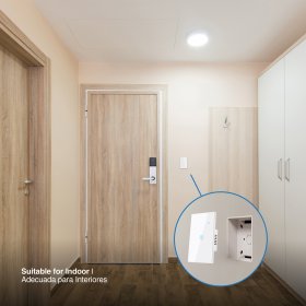 Tecla Smart de Pared Táctil 1 Canal 600W Blanco