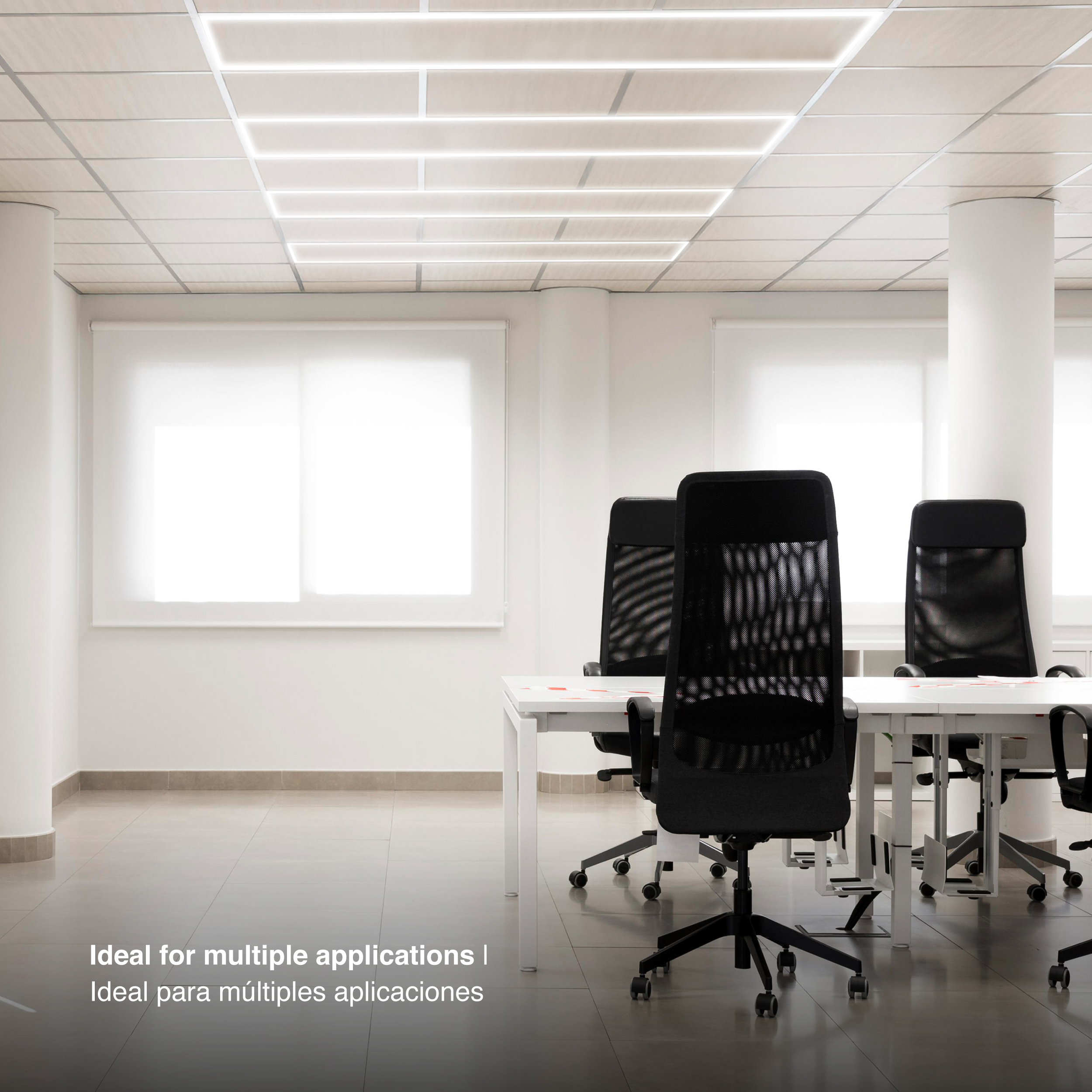 Marco Luminoso LED de 120x30cm 48W 5.300lm blanco Neutro 4000K