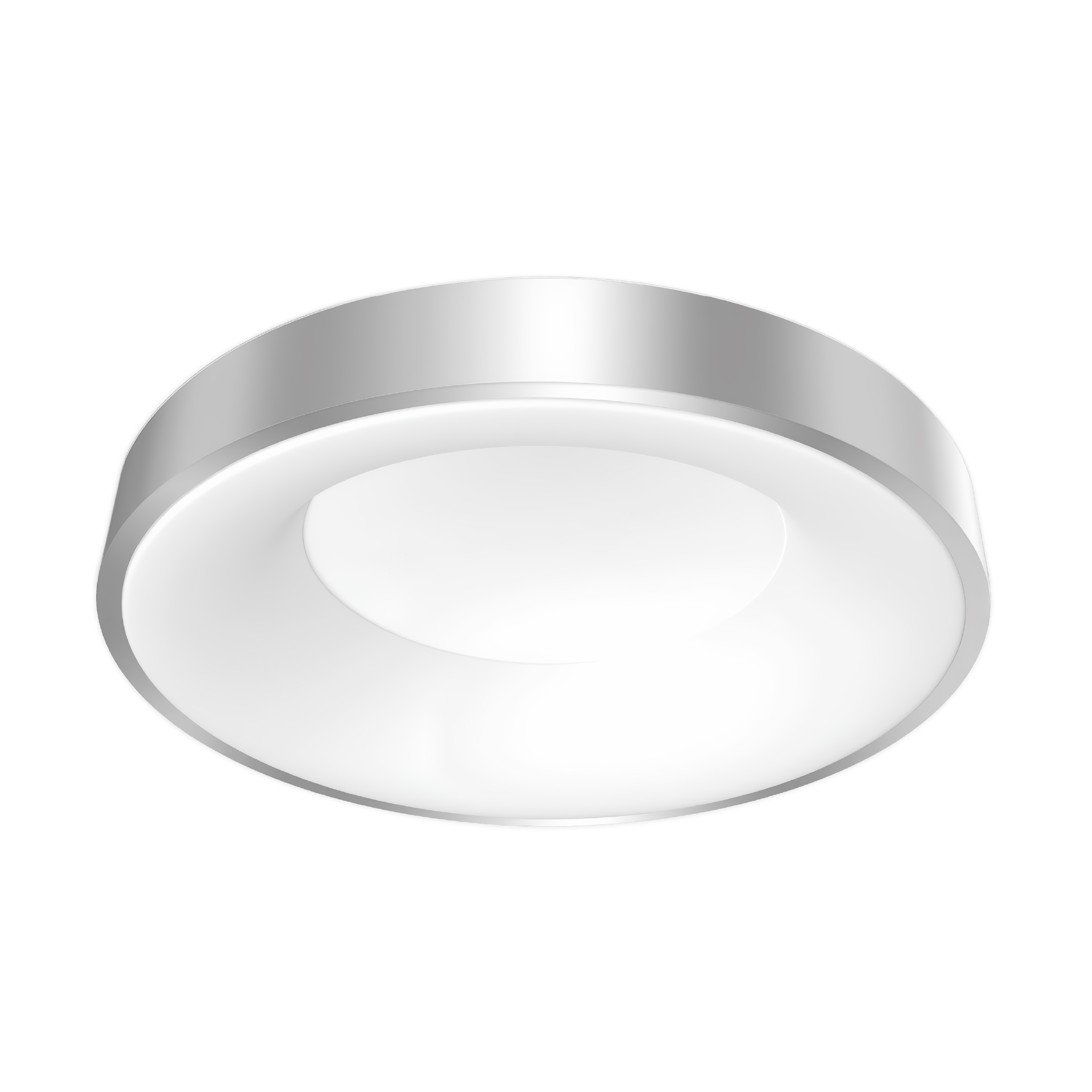 Panel LED Smart Redondo Níquel Ø48x9cm 48W 210mA CCT, de Aplicar