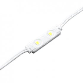 Módulo LED SMD2835, Cálido 20Lm 3000K 2 LEDs 12V 0.32W Exterior IP65