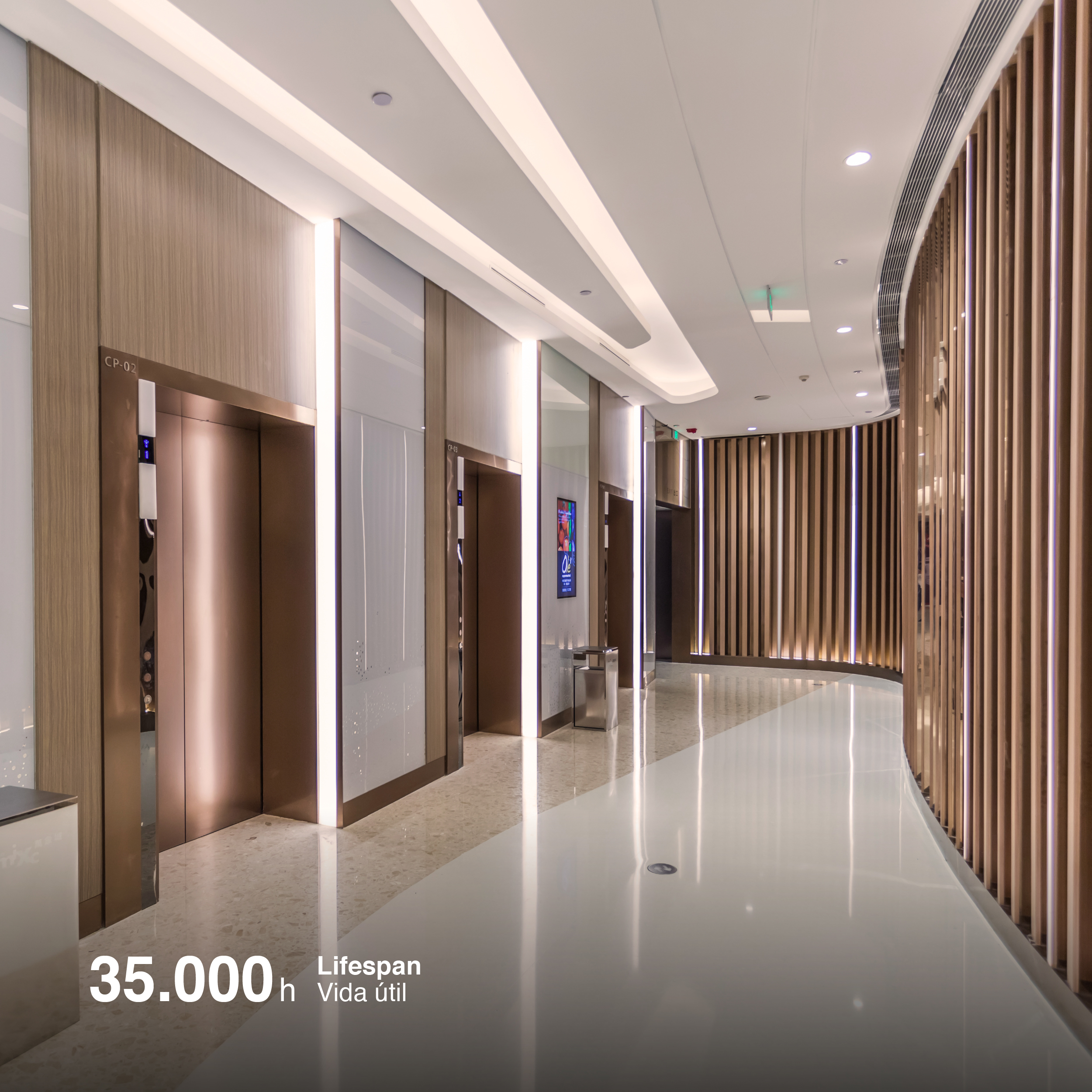 Tira LED COB 24V 25W/m Blanco Cálido 2500lm/m 960 LEDs/m, 15mm PCB IP33 x5m