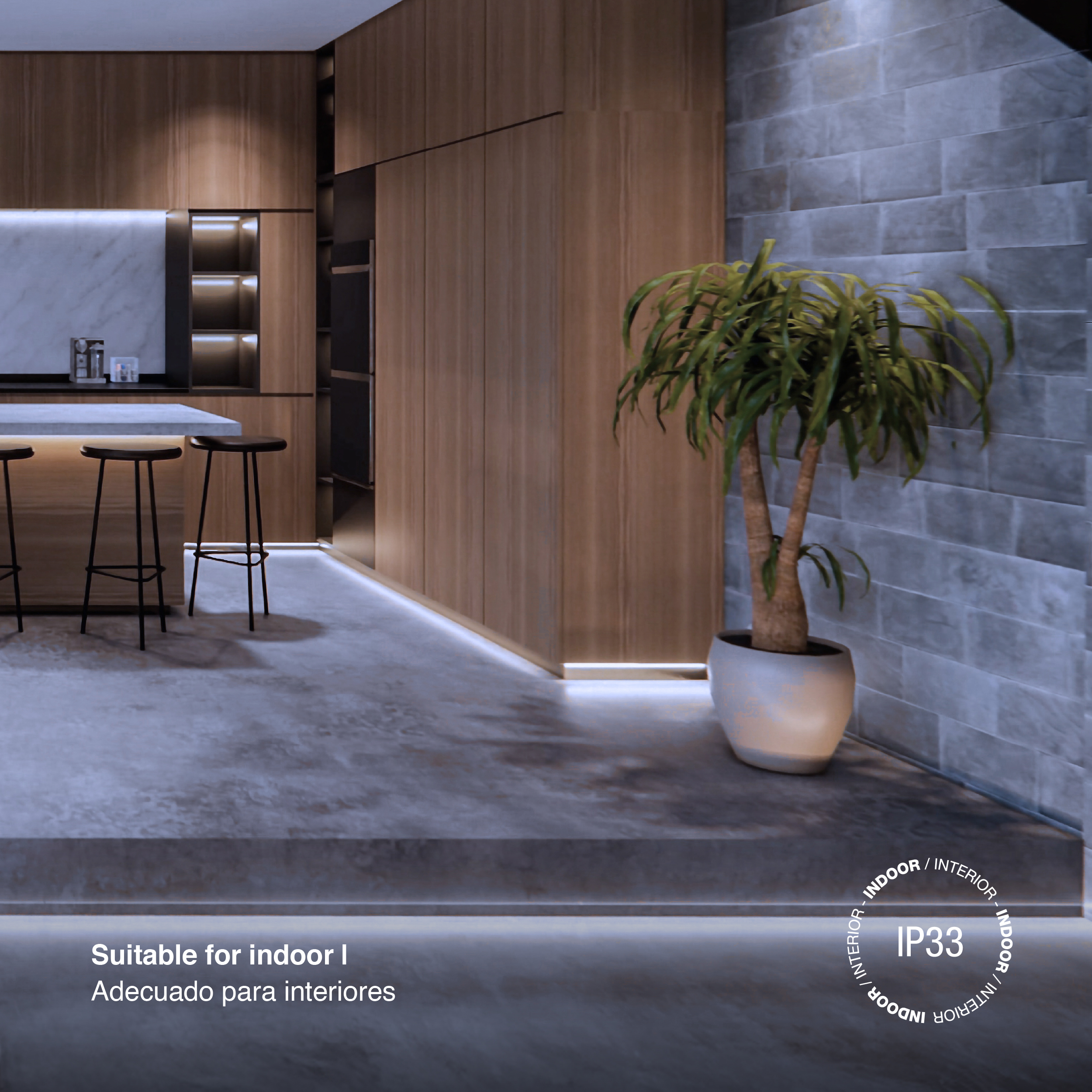 Tira LED COB Programable IC Pixel 24V 11W/m Blanco Frío 420LEDs/m, 10mm PCB x5m